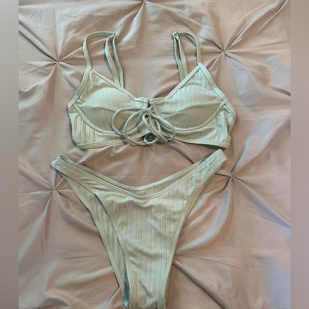 Light blue bikini size small